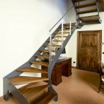 iron stairs-elite line wood5-alfascale