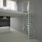 stainless steel stairs-reflex glass2-alfascale